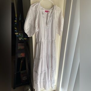 Betsey Johnson White Maxi Dress